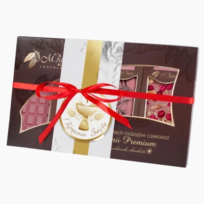 Zestaw nr 2 na I Komunię Świętą - czekolady z linii Premium Chocolate